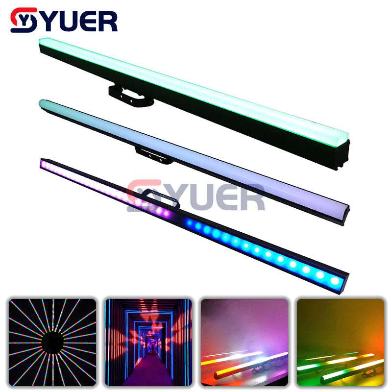 YUER™️ LED Bar Light 40x0.5W SMD RGB 3IN1 Pixel rigid strip Control Di ...