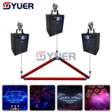 YUER™️ LED Lifting tube 1-5 Meter Lifting Controller+96PCS SMD 5050 RGB 3IN1 LEDs Pixel Bar Light DMX512 ArtNet Control DJ Disco Stage Effect Lighting Wedding