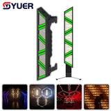 YUER™️ 5x60W Amber LED Retro Flash Light With Auxiliary Blacklight DMX512 DJ Sound Party Music Dance Club DJ Disco Stage Effect S-Tribe