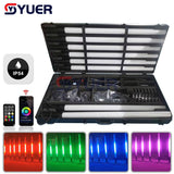 YUER™️ 8PCS 100cm RGB Battery LED Light Tube Waterproof IP54 Built-in Battery APP Control Stage Lighting For DJ Disco Photo Photographe