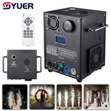 YUER™️ NEW Electronic 700W Cold Spark Firework Machine For DJ Wedding Celebration Dmx Remote Control Sparkular Fountain Machine