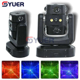 YUER™️ NEW Mold Professionale DJ Disco Ball Lights LED beam laser strobe 3 in1 moving head light DMX Nightclub party show stage lightin