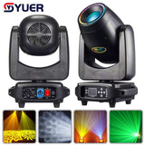 YUER™️ LED Colorful Halo Spot 200W Moving Head Light Gobo/Pattern Rotation Focus With DMX Controller For Projector Dj Disco Stage Light