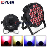 YUER™️ Aluminum Alloy LED Par Light 30X10W RGBW Quad Color LED Par Cans With 4/8 DMX Channels Stage Dj Disco Party Events Lighting