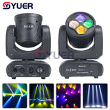 YUER™️ NEW 4x20W RGBW 4in1 LED Mini Bee Eye Led Moving Head Light Beam Effect Dj Bar Light Stage Light For Music Party Club Wedding DMX