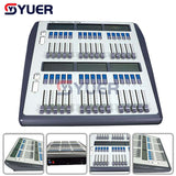 YUER™️NEW Tiger Touch Fader Wing Stage Effect Lighting Console with Flight Case for DJ Disco Moving Head Controller DMX Equipment