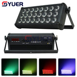 YUER™️ New mold 24X4W LED PAR Light/ disco light RGBW par dmx512 LED Strobe wash light stage dj equipment Party Dyeing Effect Light