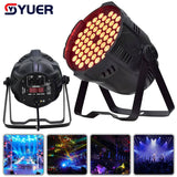 YUER™️ 54x3W RGB LED Par Light Stage Effect Lighting For Sound Party Disco DJ Club