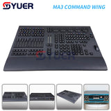 YUER™️ Professional MA3 Command wing Console stage lights controller dmx512 dj lighting console With Flight Case For DJ Disco Moving Head