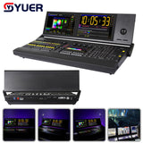 YUER™ Linux system MA2 Command wing Fader wing DMX512 stage moving head light Controller physical Console ARTNET 2 Touch screens