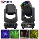 YUER™️ Professional 14R 295W Beam Moving Head Light With Aperture Zoom Gobo DMX Stage Lighting Projector DJ Party Concert Double Prismi