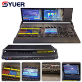 YUER™️ T3 Command wing Fader Wing Console With Motorized Fader And Backlight RGB DMX Console Stage Lighting Controller Party Equipment