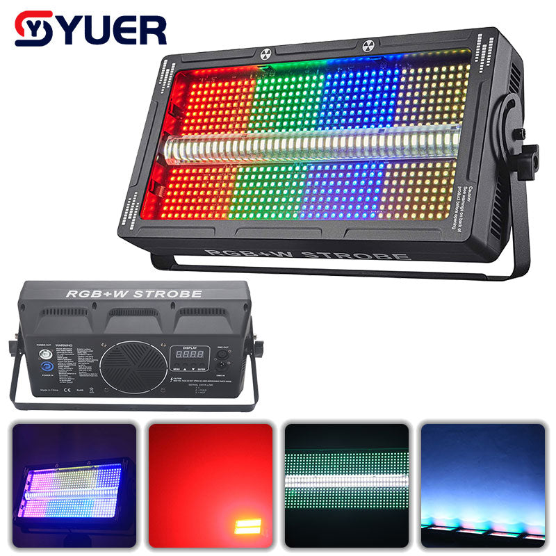 YUER™ Copy Martin 250W LED RGB+W 8+8 Segments Strobe Light Horse racing Flash Effect Stage Lighting Party Dj Disco Concert Live Show Horse Racing Lamp