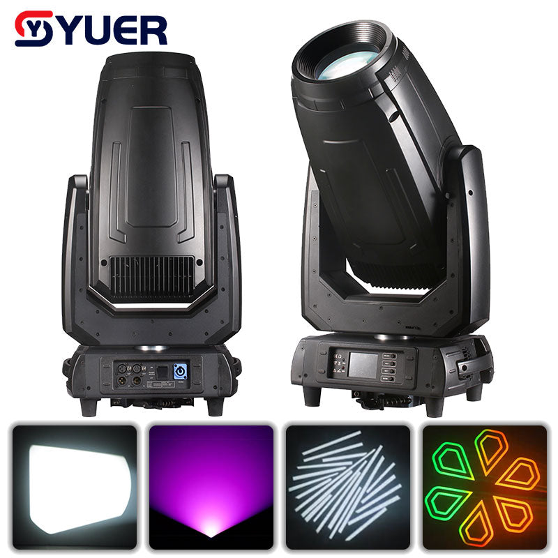 YUER™️ Copy Robe Esprite 800W LED CMY CTO Beam Spot Wash 3in1 Moving Head Light Professional DJ Big Show Effect Lightings