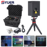 YUER™️ NEW MINI 3W WIFI RGB Laser Light Outdoor for Advertising Entertainment Building Tree Show Bar Park Decor Pro Stage Projector