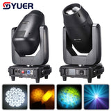 YUER™️ 400W LED Moving Head Light Atomization Zoom Strobe Pattern Effect For DJ Disco Stage Wedding Party Lighting Show Bar Party Club