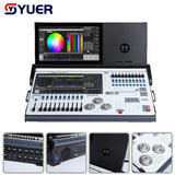 YUER™️ Dual screen Folding screen I7 Tiger Touch II DMX Console Lastest Version V16 System Stage Lighting Controller Dj Disco Concert