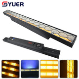 YUER™️ 300W Golden Retro Matrix Light 7X50W Wash Wall Light Stage Lights DMX512 For DJ Disco Party Club Stage Effects Lamp Dance Hall