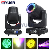 YUER™️ NEW 200W LED Moving Head Lighting Stage Effect With Aperture For DJ Disco Wedding Party DMX512 Auto Sound Modes Beam Spot