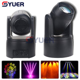 YUER™️ NEW Mold 120W 8500K COB LED Moving Head Light DMX512 13CH For DJ Disco Stage Wedding Music Party Spot Rainbow Effect Light