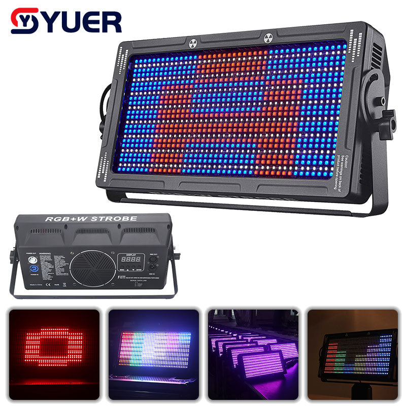 YUER™ Copy Martin 250W LED RGB+W 48 Segments Strobe Light Horse racing Flash Effect Stage Lighting Party Dj Disco Concert Live Show Horse Racing Lamp