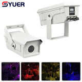 YUER™️ Water Proof IP65 2W Full Color RGB Starry Sky Laser Light DMX512 Remote Control Park Outdoor Square Dance Floor Wedding