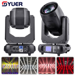 YUER™️ Lyre à tête mobile 300W DMX512 17 canaux 0sram 295W Spot Stroboscope Effet Prisme Lumière DJ Dicso Fête Bar Mariage Spectacle de Lumières Intérieur