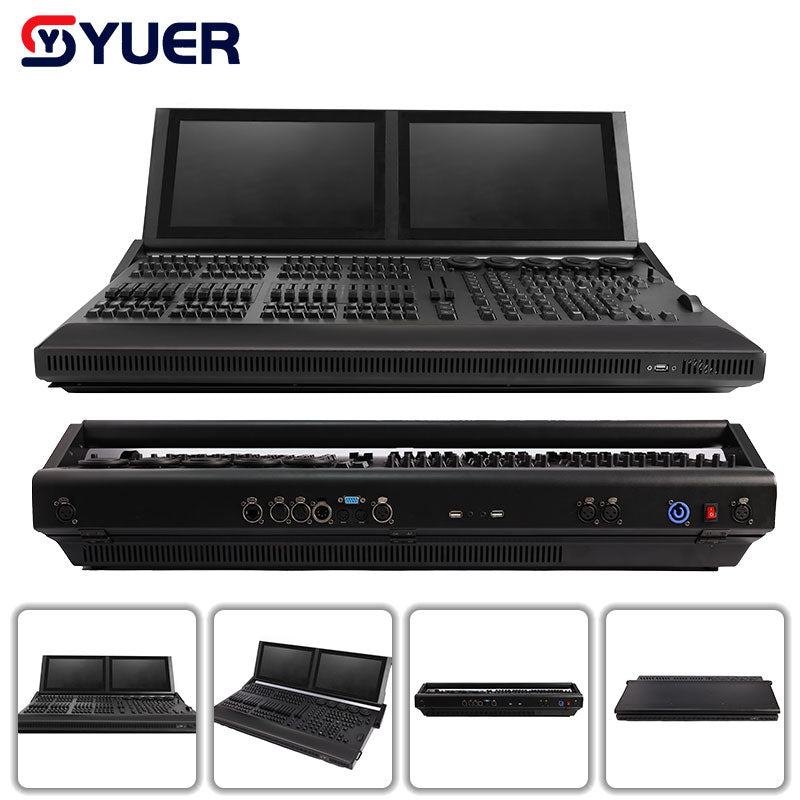 YUER™️ Professional Equipment Grand MA3 Compact XT DMX Stage Lighting  Controller PC Software Console DJ Disco Party Moving Head Light