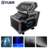 YUER™️ NEW 600W double fog machine Mist machine Wedding bar stage atmosphere props smoke machine spray effect dry ice machine