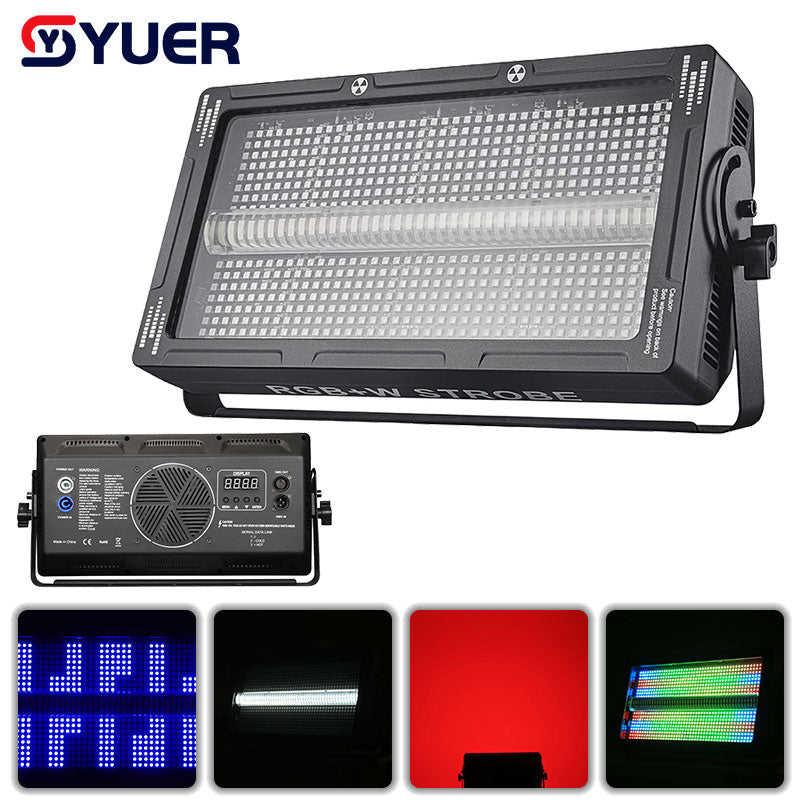 YUER™ Copy Martin 250W LED RGB+W 96+16 Segments Strobe Light Horse racing Flash Effect Stage Lighting Party Dj Disco Concert Live Show Horse Racing Lamp