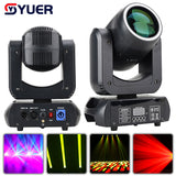 YUER™️NEW Mold 150W LED With Ring Beam Spot Moving Head Light With 18 Rotating Prism Rainbow Effect DMX Disco Party CLub Stage Lights