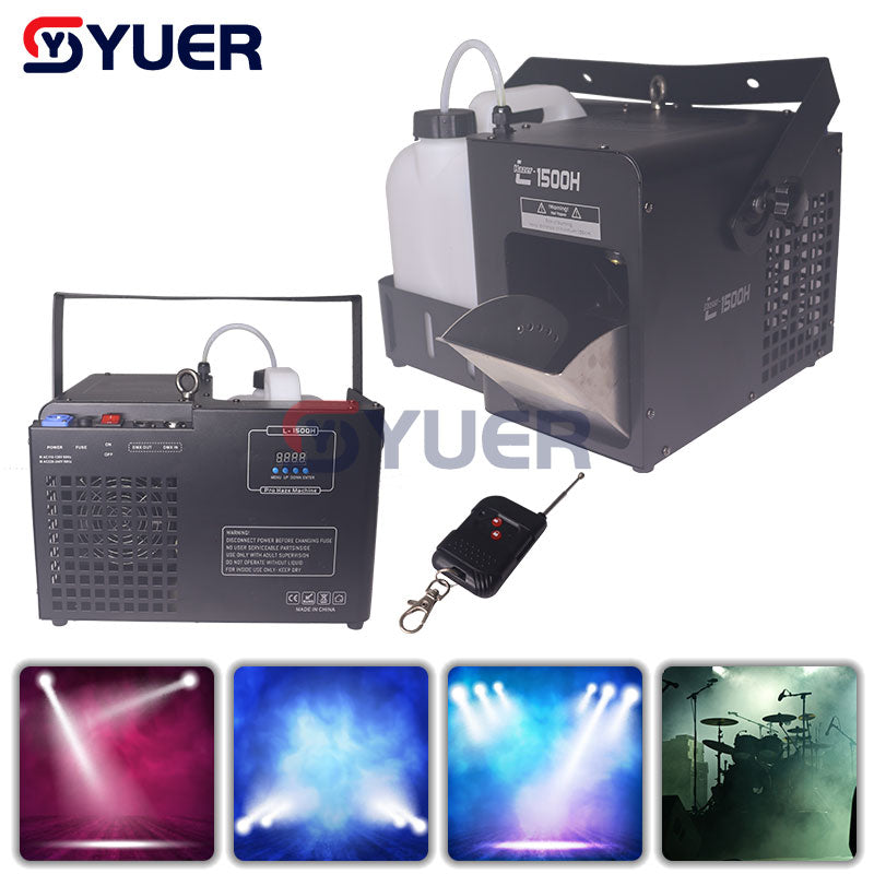 YUER™️ NUEVA máquina Forest Haze de 1000 W, máquina profesional DMX Pro Hazer, máquina de niebla para escenario, DJ, espectáculo, niebla, efecto de niebla, uso de líquido Haze 