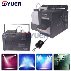 YUER™️ NUEVA máquina Forest Haze de 1000 W, máquina profesional DMX Pro Hazer, máquina de niebla para escenario, DJ, espectáculo, niebla, efecto de niebla, uso de líquido Haze 