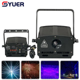 YUER™ 2W Indoor Starry Sky Star White Laser Light Projector DMX Full Color Garden Xmas Tree Square Party Decor Lamp