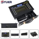 YUER™️ Wireless Dmx 512 Controller 192CH Drawer With Accessories Dj Equipment Dmx 512 Console Stage Lighting For Led Par Moving Head Spotlight