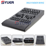 YUER™️ MA3 Fader Wing Grand Flight Case DMX Console Equipment For Disco Party Club DJ Bar Even Show Lamp Stage Lighting Moving Head