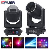 YUER™️ New 371W Beam Spot Moivng Head Light With Aperture Rainbow Prism Effect DMX512 DJ Disco Party Xmas Nightclub Stage Effects Lamp