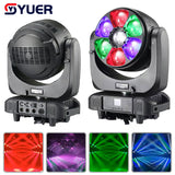 YUER™️ NEW Professional Entertainment Led Light Stage Light 7X60W Big Bee Eye Moving Head Light Control Projector Led Moving Head Light