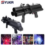 YUER™️ 3 Head Electric confetti cannon gun DJ fireworks birthday wedding Ktv handheld machine stage atmosphere petal paper equipment