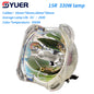 YUER™️ Stage Lighting Lamp MSD 15R MSD 330W MSR Bulb NSD 330W 8500K Metal Halogen Lamp Disco DJ Par Light LED Moving Head Light