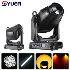 YUER™️ 1200W LED CMY CTO Beam Spot Zoom Wash 3IN1 Moving Head Cutter Light DMX512 for Concert Theater Club Large Scale Event