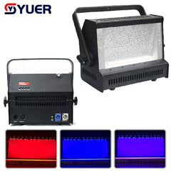 YUER™️ 36X3W LED RGB Lumière à effet DMX 8 canaux Lumière à effet stroboscopique pour DJ Disco studio théâtre ingénierie d'arrière-plan mur Bar de scène