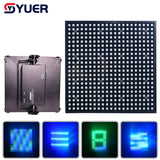 YUER™️ 441 Led Strobe Wash Flash Light 147 Segment RGB Full Color Pixel Lights Flat Strobe Lights Segment Festival DJ Party Night Light