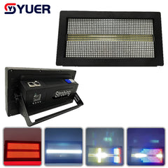 YUER™️ 350W 96+32 Segments Washing Effect RGBW LED Strobe Light DMX512 RDM Stage Bar Light For DJ Club Concert Show