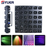 YUER™ 36x15W RGBW 4in1 LED Matrix Light Beam Projector DMX512 RDM for DJ Disco Ball Wedding Holiday Bar Club