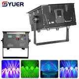 YUER™️ Waterproof 10W 15W 20W RGB Laser Light ILDA DMX Animation Beam Scanner Stage 35Kpps 3D Laser Projector Dj Disco Party Christmas