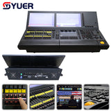 YUER™️ New M2 Controller Linux Professional Stage Lighting Moving Head DJ Disco Bar Party DMX Console Performance Touch Screen