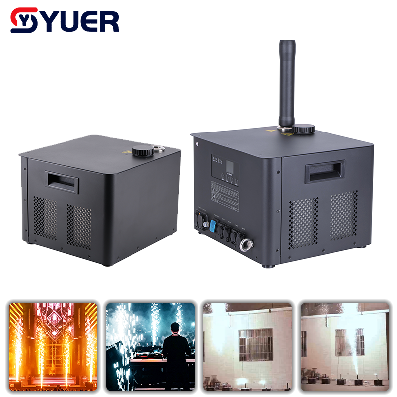 YUER™ New 740W 10m Spark Jet Machine Boom-instant Spray Burst Sparkler DMX512 For DJ Disco Wedding Event Party Stage Show