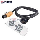 YUER™️ NEW Waterproof 700W Cold Spark Machine Cold Fireworks Wedding Sparkler Fountain DMX Remote Control Spray for Party DJ Show