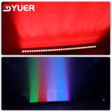 YUER™️ NEW Water Proof IP65 36X3W RGB 3IN1 LED Wall Wash Light DMX Pixels Control Device Suitable Disco DJ Ballroom Bar Decoration Park